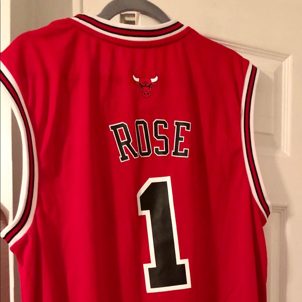 Chicago Bulls jersey shirt #1 Rose adidas